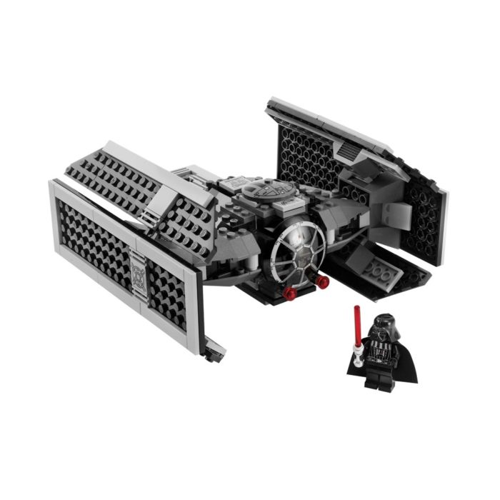 Brickly - 8017 Lego Star Wars - Episode IV - Darth Vader's TIE Fighter - Assembled