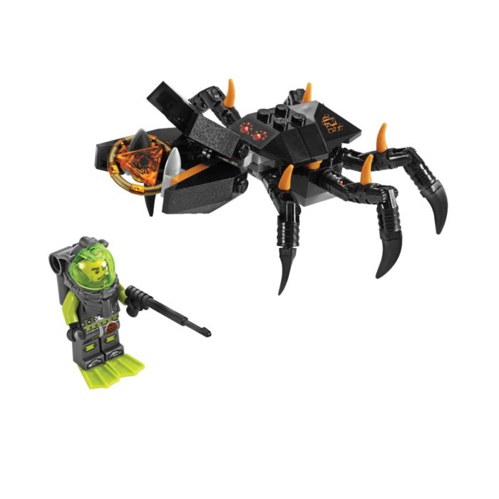 Brickly - 8056 Lego Atlantis - Monster Crab Clash - Assembled