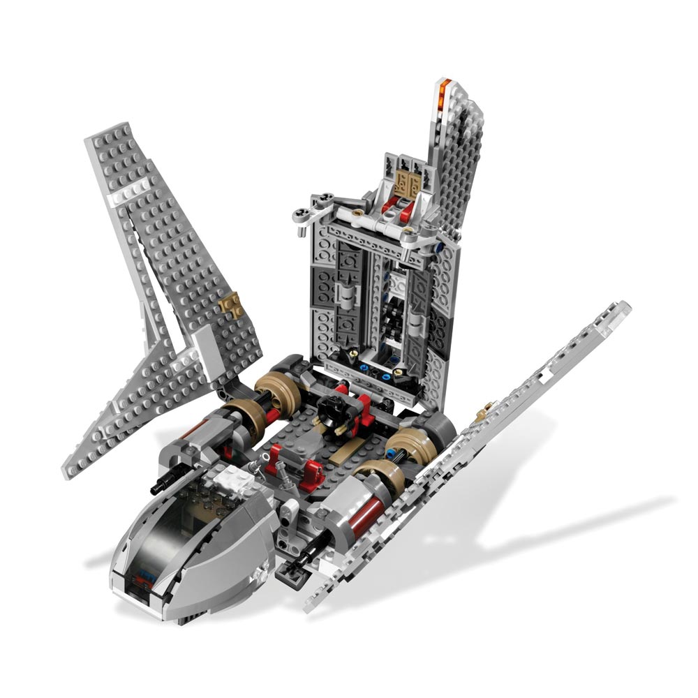 Brickly - 8096 Lego Star Wars - Episode 3 - Emperor Palpatine's Shuttle - Assembled