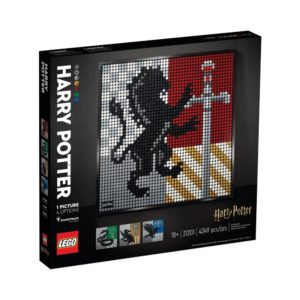 Brickly - 31201 Lego Harry Potter - Hogwarts Crests - Box Front