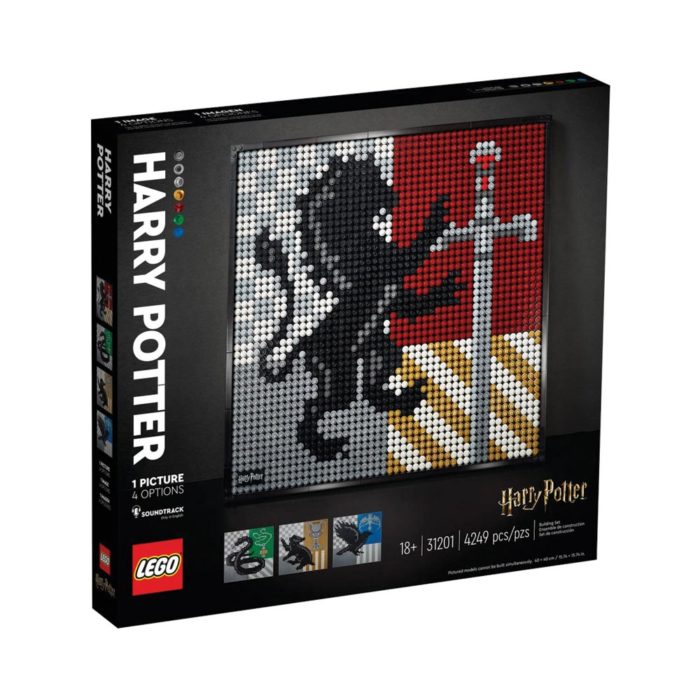 Brickly - 31201 Lego Harry Potter - Hogwarts Crests - Box Front