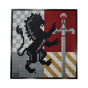 Brickly - 31201 Lego Harry Potter - Hogwarts Crests - Assembled Gryffindor Crest