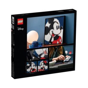 Brickly - 31202 Lego Art - Disney's Mickey Mouse - Box Back