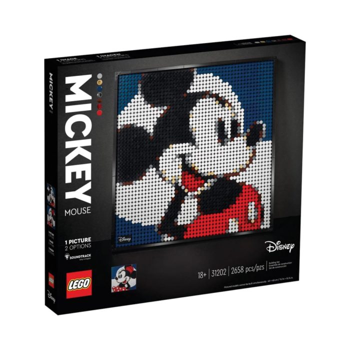 Brickly - 31202 Lego Art - Disney's Mickey Mouse - Box Front