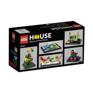 Brickly - 40563 Lego Tribute to LEGO® House - Box Back
