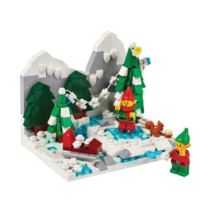 Brickly - 40564 Lego Winter Elves Scene - Assembled