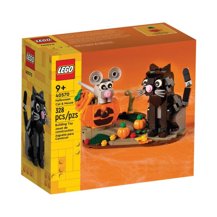 Brickly - 40570 Lego Halloween Cat & Mouse - Box Front