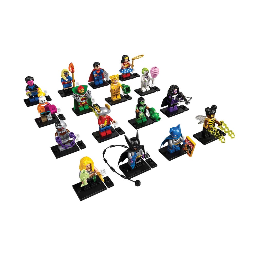 Brickly - 71026 Lego DC Super Heroes Minifigures - Full Set of 16