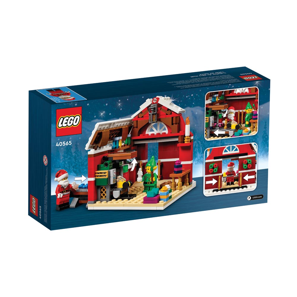 Brickly - 40565 Lego Santa's Workshop - Box Back