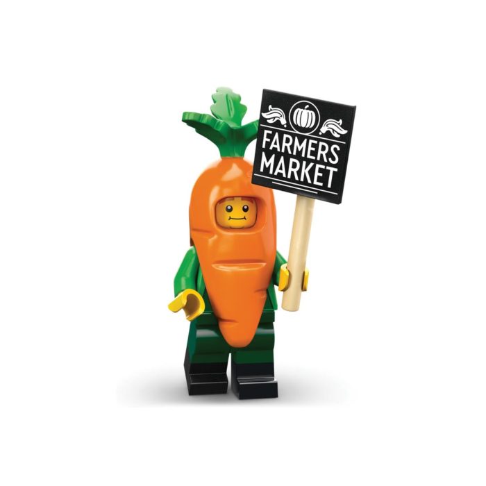 Brickly - 71037-4 Lego Series 24 Minifigures - Carrot Mascot