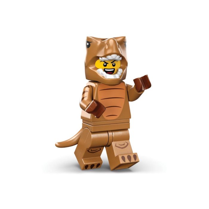 Brickly - 71037-6 Lego Series 24 Minifigures - T-Rex Costume Fan