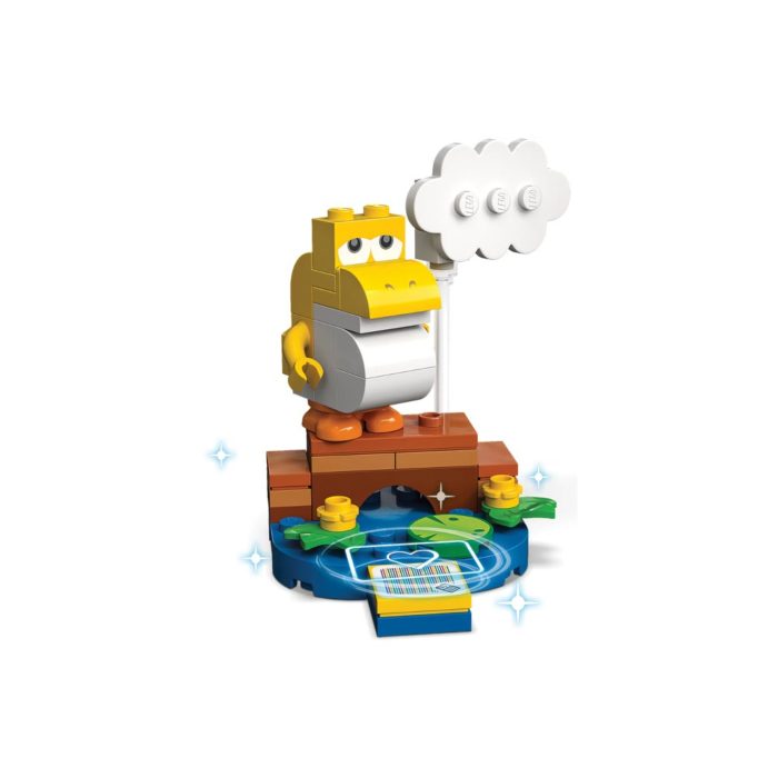 Brickly - 71410-2 Lego Super Mario Character Pack Series 5 - Baby Yoshi