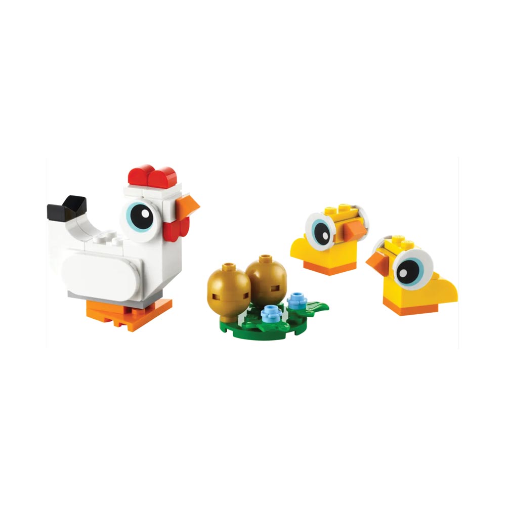 Brickly - 30643 Lego Easter Chickens - Polybag - Assembled