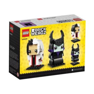 Brickly - 40620 Lego Brickheadz - Disney - Cruella & Maleficent - Box Back