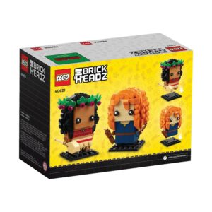 Brickly - 40621 Lego Brickheadz - Disney - Moana & Merida - Box Back