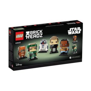 Brickly - 40623 Lego Brickheadz - Star Wars - Battle of Endor™ Heroes - Box Back