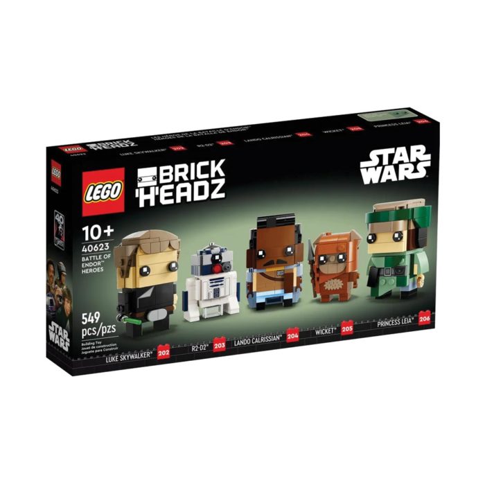 Brickly - 40623 Lego Brickheadz - Star Wars - Battle of Endor™ Heroes - Box Front