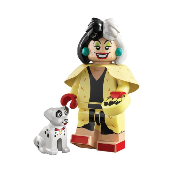 Brickly -71038-13 LEGO Disney 100 Minifigures - Cruella de Vil