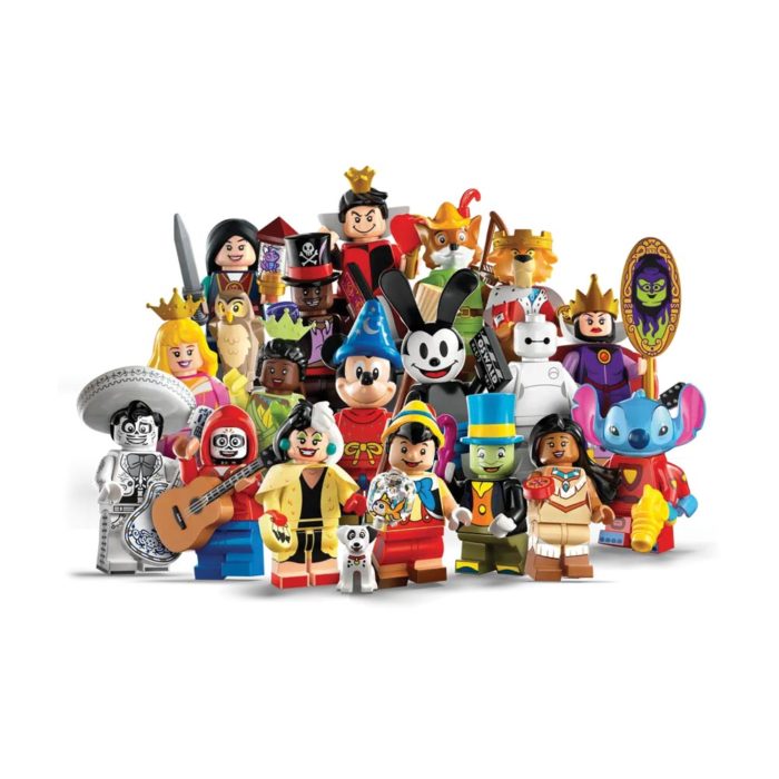 Brickly - 71038 LEGO Disney 100 Minifigures - Full set of 18