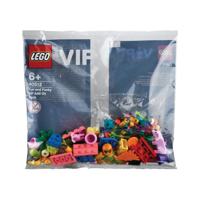 Brickly - 40512 LEGO Fun and Funky VIP Add-On Pack - Bag Front