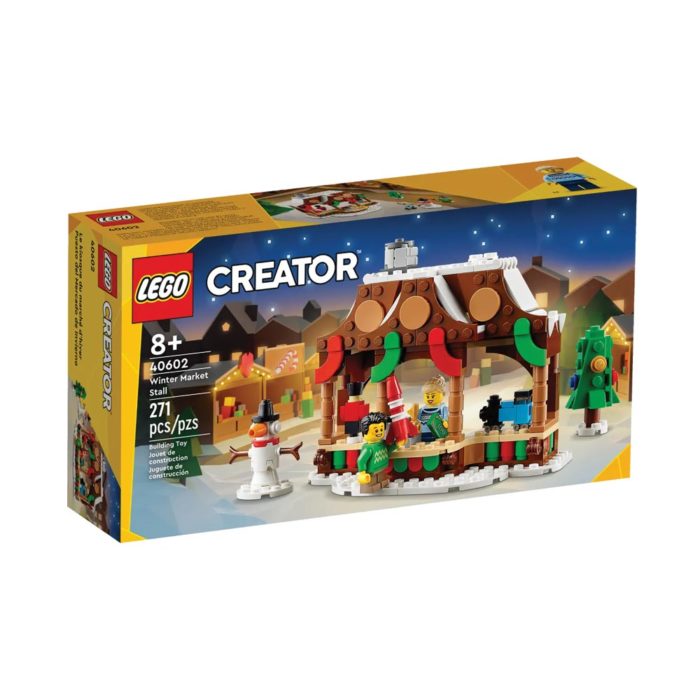 Brickly - 40602 LEGO Creator - Winter Market Stall - Box Front
