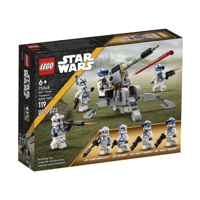 Brickly - 75345 LEGO Star Wars - 501st Clone Troopers™ Battle Pack - Box Front