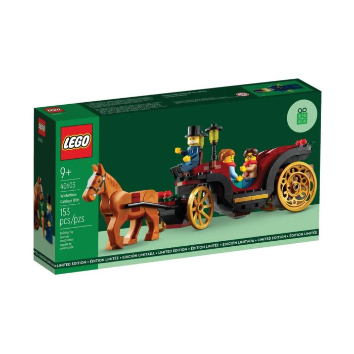 Brickly - 40603 LEGO Wintertime Carriage Ride - Box Front