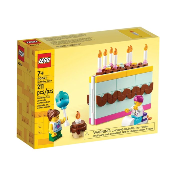 Brickly - 40641 LEGO Birthday Cake - Box Front