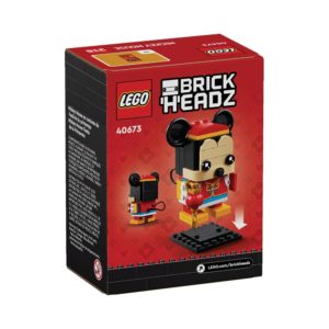 Brickly - 40673 LEGO Brickhaedz - Disney - Spring Festival Mickey Mouse - Box Back