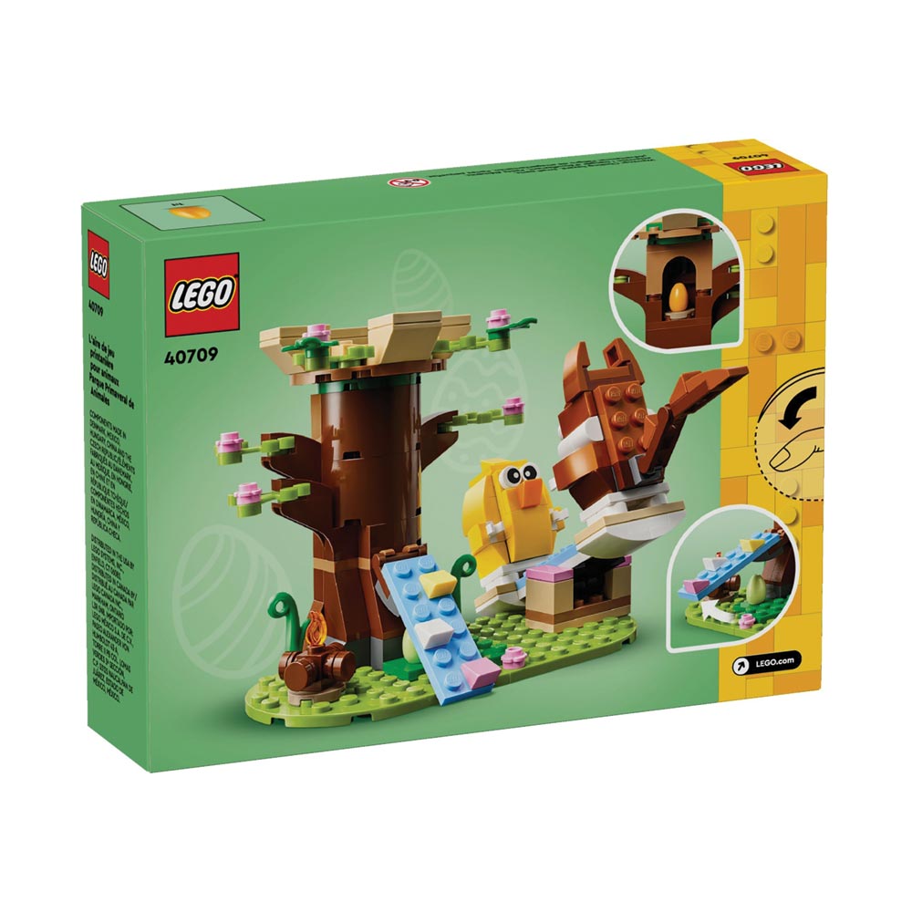 Brickly - 40709 LEGO Spring Animal Playground - Box Back