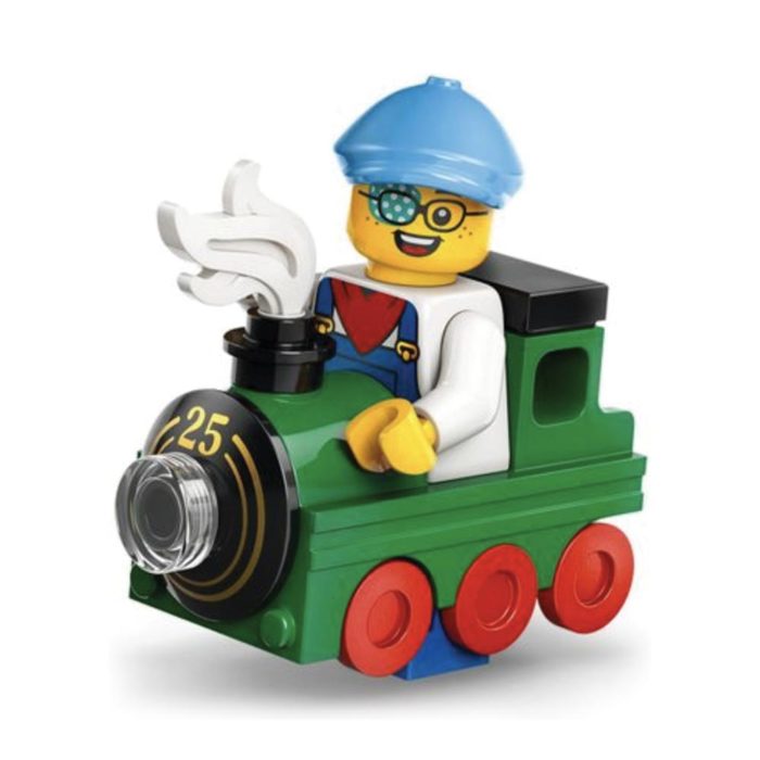 Brickly - 71045-10 LEGO Series 25 Minifigures - Train Kid
