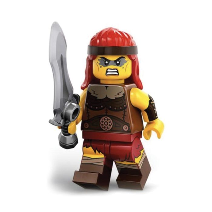 Brickly - 71045-11 LEGO Series 25 Minifigures - Fierce Barbarian