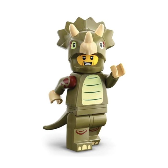 Brickly - 71045-8 LEGO Series 25 Minifigures - Triceratops Costume Fan