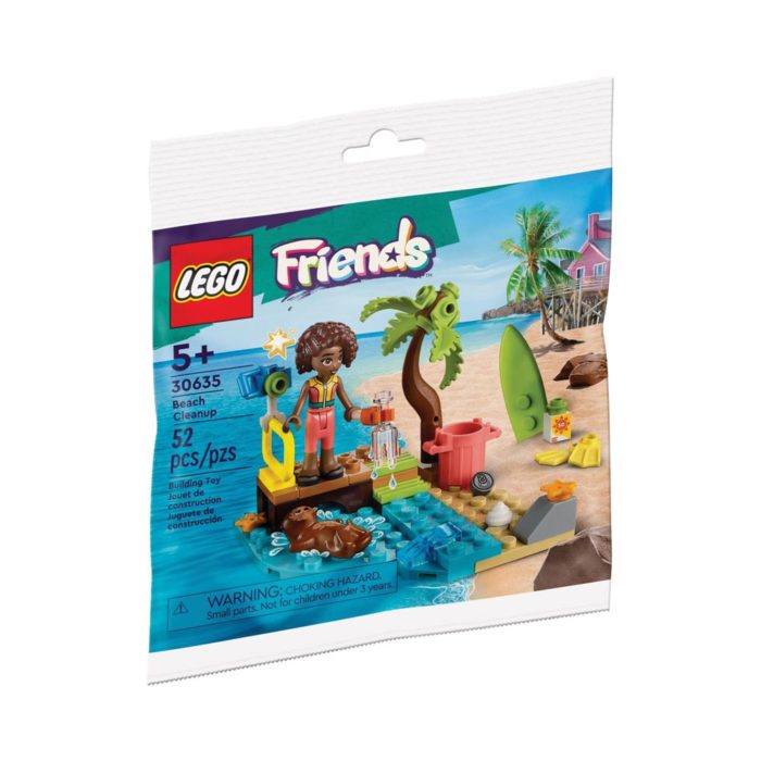 Brickly - 30635 LEGO Friends - Beach Cleanup - Bag Front