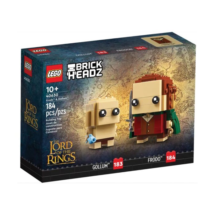 Brickly - 40630 LEGO Brickheadz - Lord of the Rings™ - Frodo™ & Gollum™ - Box Front