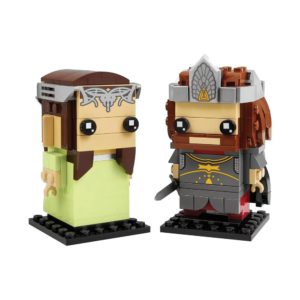 Brickly - 40632 LEGO Brickheadz - Lord of the Rings™ - Aragorn™ & Arwen™ - Assembled