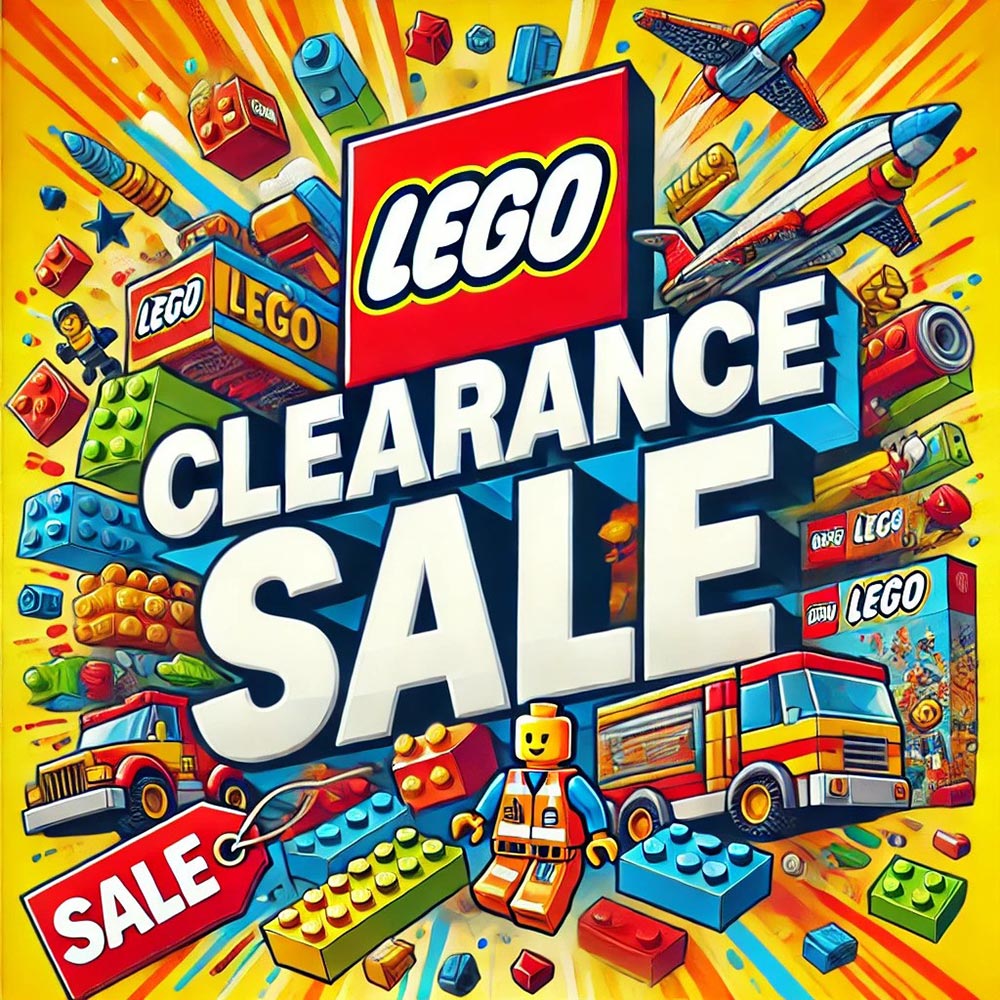 Brickly - LEGO Clearance Sale - Hero