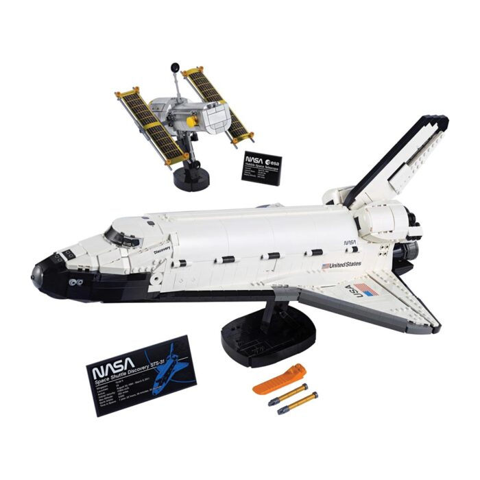 Brickly - 10283 LEGO Icons - NASA Space Shuttle Discovery - Assembled