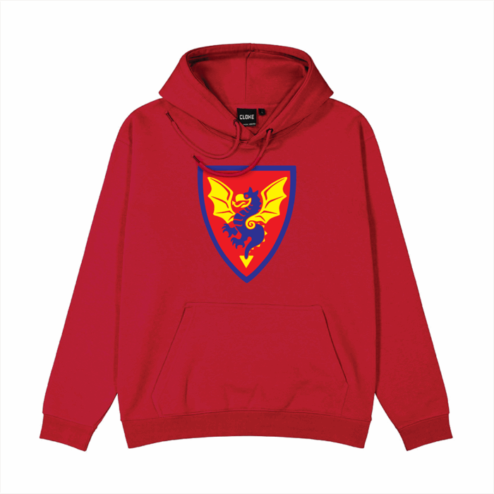 Brickly - LEGO - Classic Castle Faction Shields - Red Hoodie - Black Knights