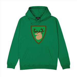 Brickly - LEGO - Classic Castle Faction Shields - Green Hoodie - Forestmen