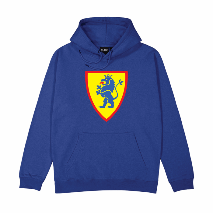 Brickly - LEGO - Classic Castle Faction Shields - Blue Hoodie - Lion Knights