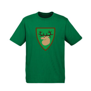 Brickly - LEGO - Classic Castle Faction Shields - Green T-Shirt - Forestmen