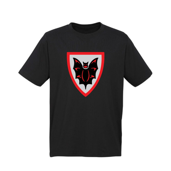Brickly - LEGO - Classic Castle Faction Shields - Black T-Shirt - Fright Knights