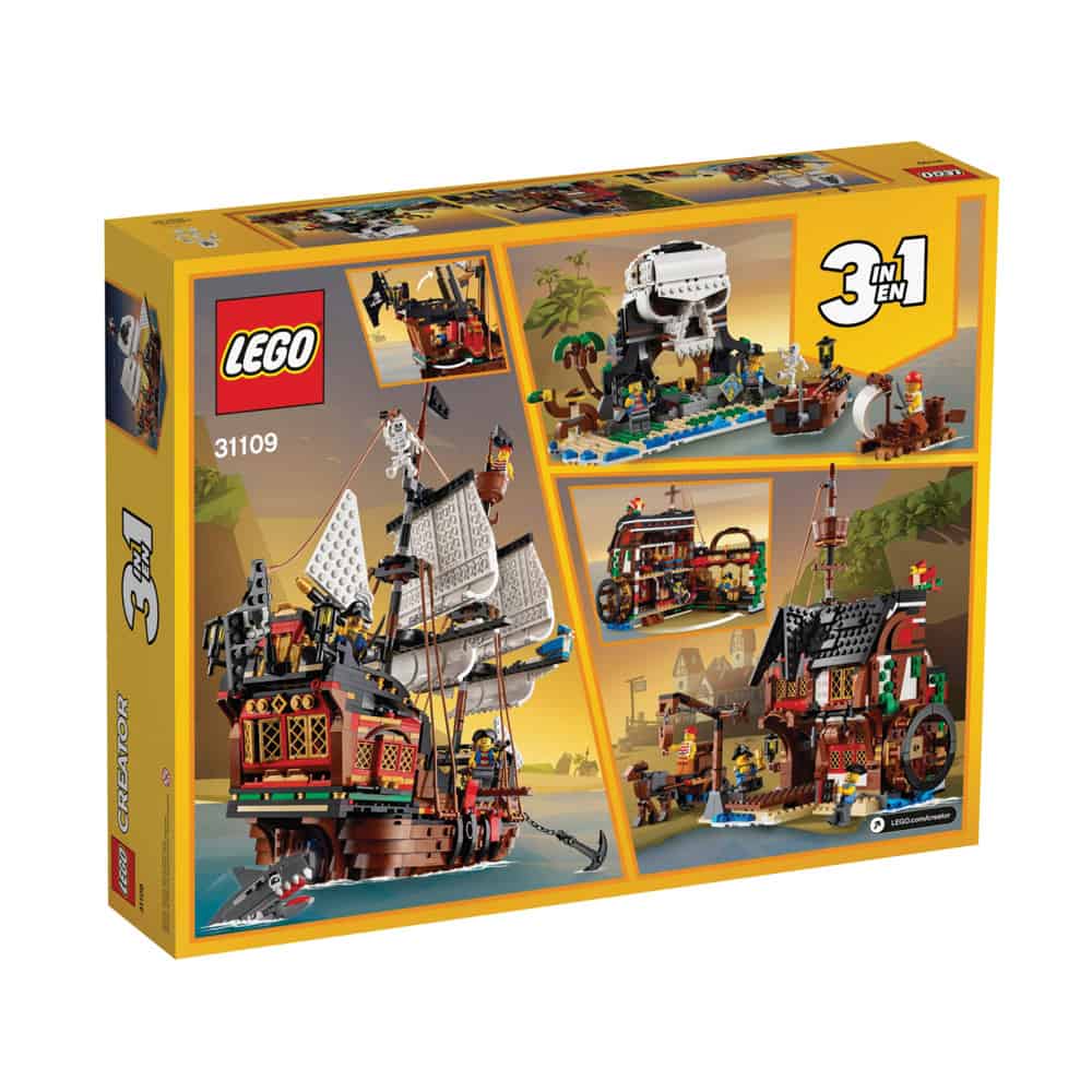 pirate ship toy box