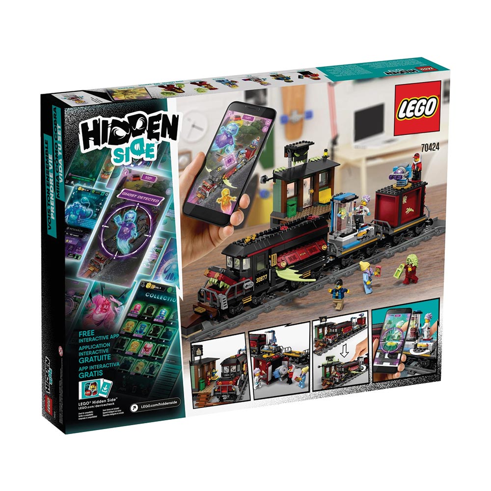 lego haunted train