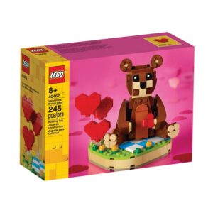 Brickly - 40462 Lego Valentine's Brown Bear - Box Front