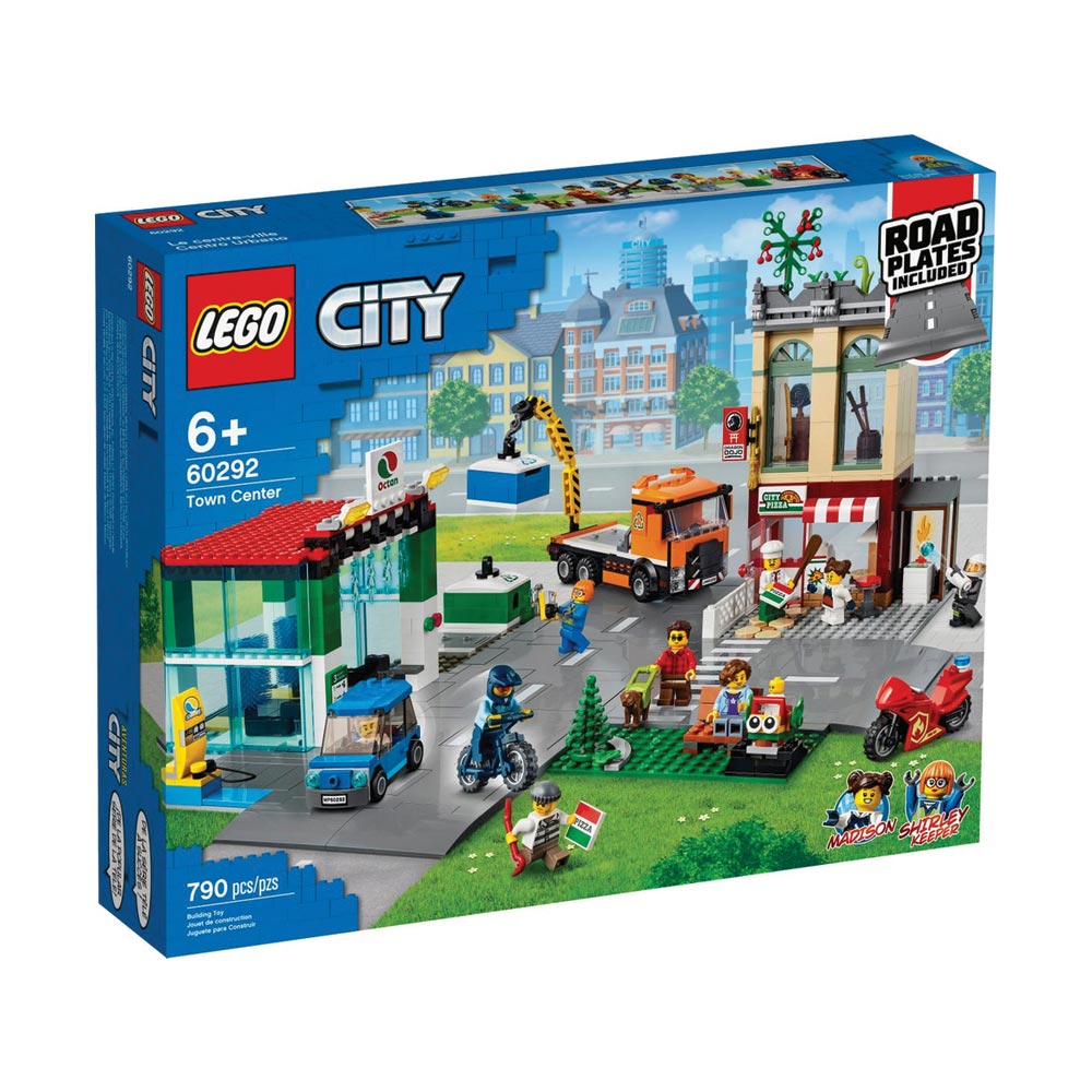 Brickly - 60292 Lego City Town Center - Box Front