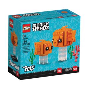 Brickly - 40442 Lego Brickheads Goldfish & Fry - Box Front