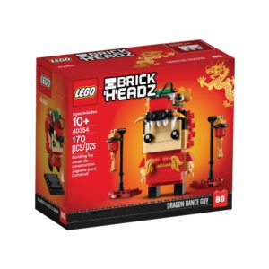 Brickly - 40354 Lego Brickheadz Dragon Dance Guy - Box Front