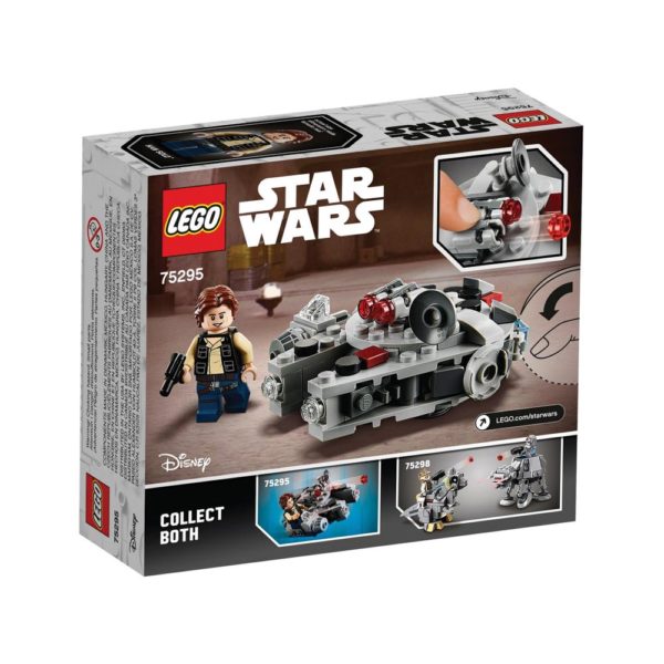 Brickly - 75295 Lego Star Wars Millennium Falcon Microfighter - Box Back